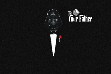Star Wars Darth Vader Parody The Godfather Artwork Wallpapers ...