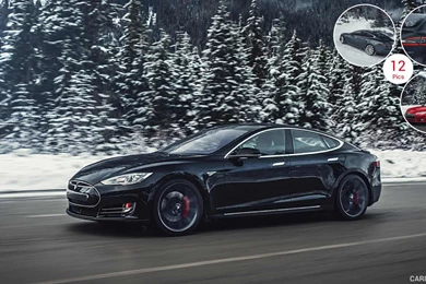 2015 Tesla Model S P85D   Side