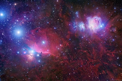 Download 1680x1050 Red Space Wallpapers