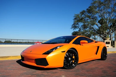 Lamborghini Gallardo Orange Wallpapers