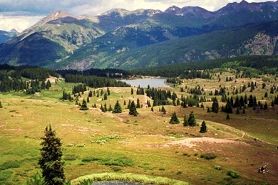 Desktop Wallpapers » Natural Backgrounds » Mount Sneffels ...