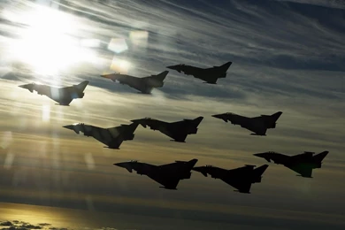 Aircraft Military Eurofighter Typhoon Hd Wallpapers   (