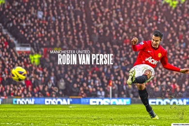 Manchester United Jersy & Logo Widescreen HD Wallpapers 1080p