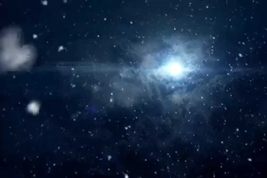 SNOW FALLING   CLOUDY NIGHT SKY   BRIGHT STAR \ MOON BACKGROUND ...