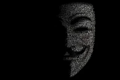 Anonymous MoVies Quotes Typography Guy Fawkes v For Vendetta Black Background.jpg