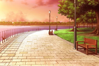 HDscreen: Anime Parks Desktop Bakcgrounds