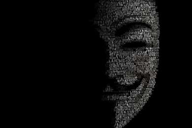 Wallpapers Guy Fawkes Typography V For Vendetta Black All ...