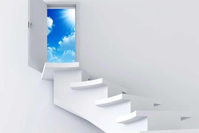 White Stairs Path To Freedom HD Wallpapers   MixHD Wallpapers