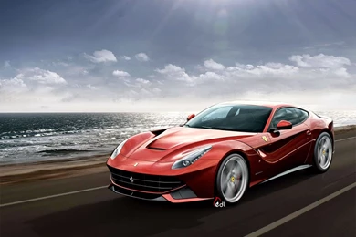 Black Ferrari Wallpapers Hd For Desktop   Image