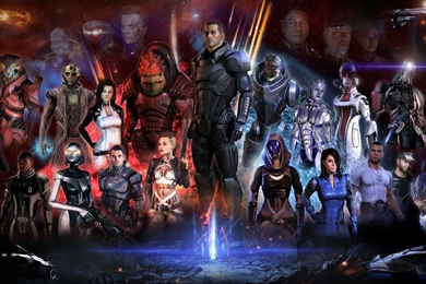 Video Games Mass Effect Fan Art Wallpapers