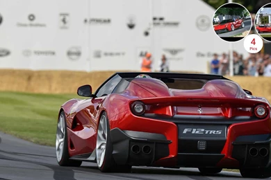 2014 Ferrari F12 TRS At Goodwood Festival Of Speed   Rear