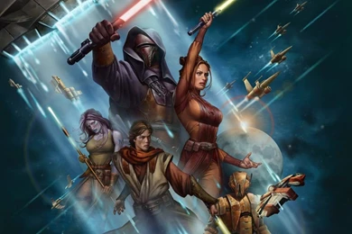 My Free Wallpapers Star Wars Wallpapers : Knights Of The Old ...