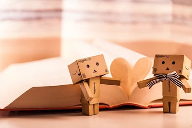 Hand mood danbo box bokeh hd wallpapers