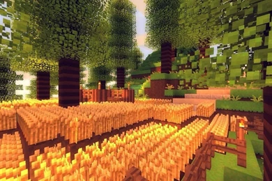 Have A Nice Backgrounds Using My Texture Pack, With Shaders ...