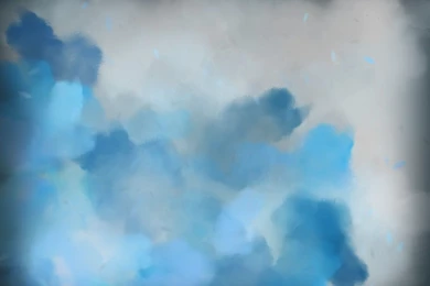 Light Abstract Blue Minimalistic Calm Canvas Splatter Skyscapes ...