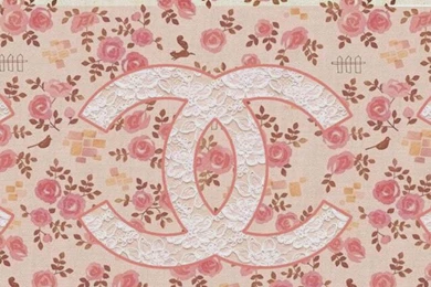 Coco Chanel Flowers Pattern Logo iPhone 6 Wallpapers Download ...