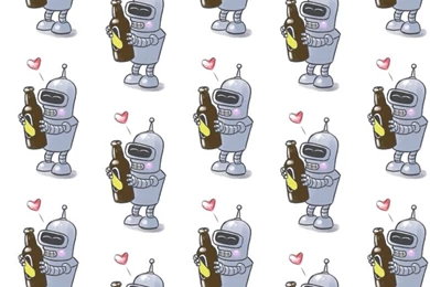 Cute Bender Beer Futurama iPhone Wallpapers   Cartoon Wallpapers