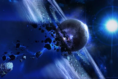 Download Blue Outer Wallpapers 1920x1200