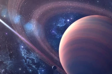 Download Wallpapers 750x1334 Space, Galaxy, Saturn, Planet iPhone 6 ...