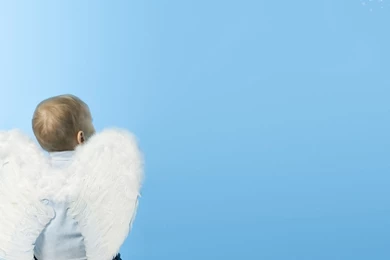 Download Wallpapers 2048x1152 Baby, Child, Wings, Angel HD HD ...