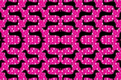 Black Dachshund Fabric, Wallpapers & Gift Wrap   Spoonflower