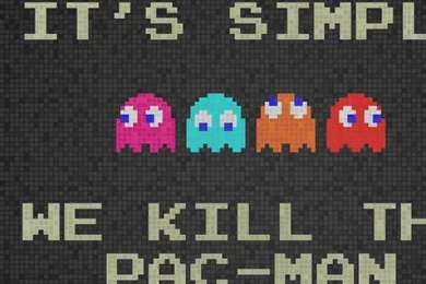 Download Wallpapers 640x1136 Pacman, Quote, Characters, Backgrounds ...