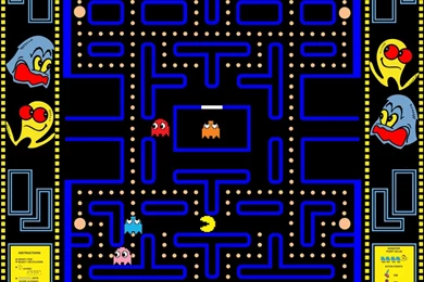 Pacman background.gif Gif By Dasaniii68