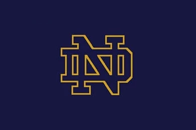 Notre Dame Logo iPhone 5 Wallpapers (640x1136)