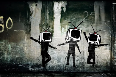 TV Heads Wallpapers   Digital Art Wallpapers