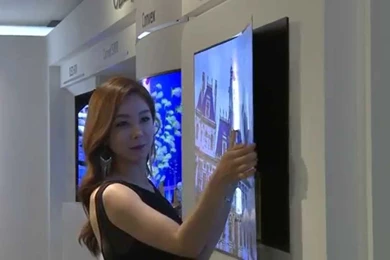 LG's 1mm OLED Wallpapers TV YouTube