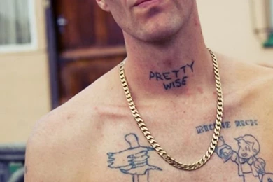 Download Wallpapers 640x960 Die Antwoord, Girl, Tattoo, Blonde ...