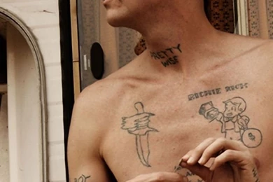 Download Wallpapers 640x960 Die Antwoord, Tattoo, Look, Iroquois ...