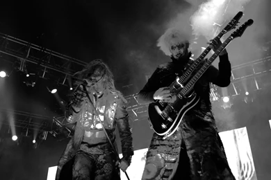 ROB ZOMBIE Industrial Metal Heavy White zombie Rob Zombie White ...