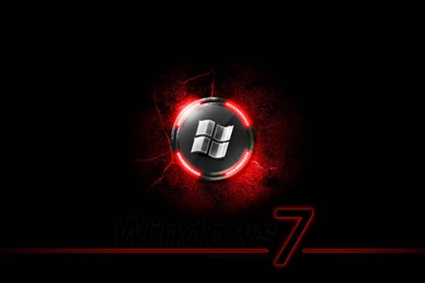 Red Windows 7 Wallpapers