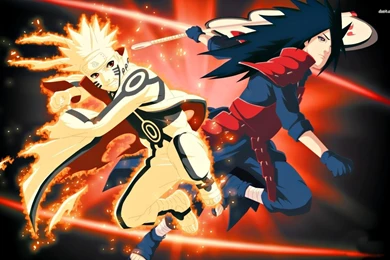 Madara Uchiha And Naruto Uzumaki Wallpapers   Anime Wallpapers
