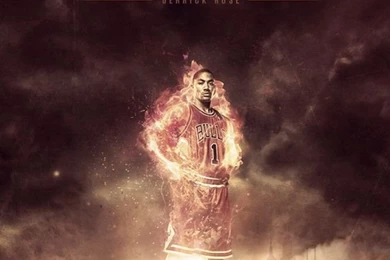 NBA Derrick Rose Iphone/Ipod Wallpapers