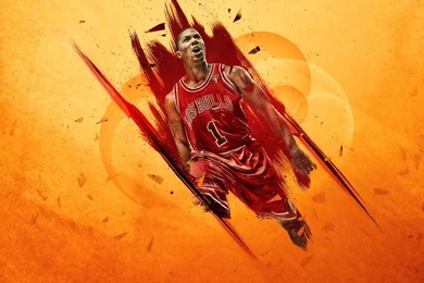 Derrick Rose   'Fierce' (WALLPAPER)