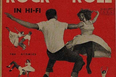 1950s Rock And Roll Wallpapers   Invitation Templates