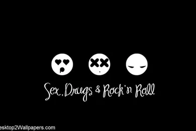 Sex,drugs, & Rock n roll Wallpapers