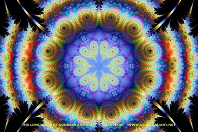 Wallpaper, Religious Art   The Love Union Of Goddess And God