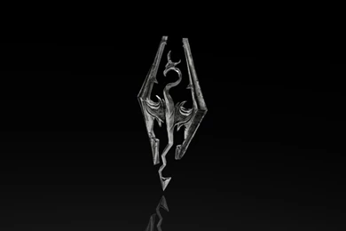 DRAGONBORN Skyrim Elder Scrolls Logo 3D Render By HomelessGoomba ...