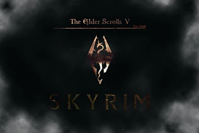 Skyrim Logo By Furrysnowwolf On DeviantArt