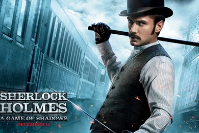 Jude Law In Sherlock Holmes 2 Wallpapers