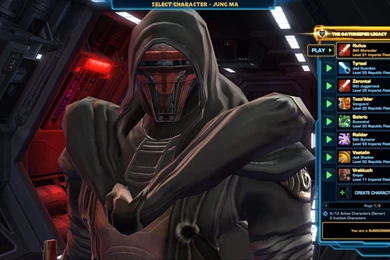 STAR WARS: The Old Republic   BW, Pls Read, Revan's Light Grey Bug ...