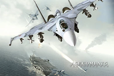 Ace Combat 5 The Unsung War Custom Wallpapers SU 35 By BillyM12345 ...