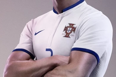 Cristiano Ronaldo Blue Jersey   Invitation Templates