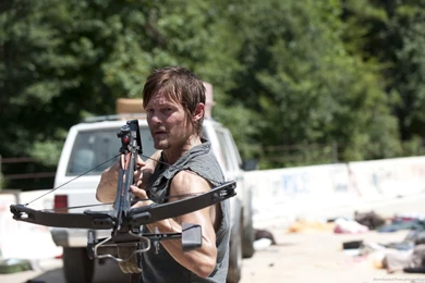 Download 1440x900 The Walking Dead Norman Reedus With A Crossbow ...