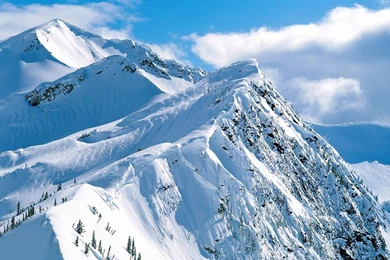 Snowy Mountain Range Wallpapers   Free Wide HD Wallpapers