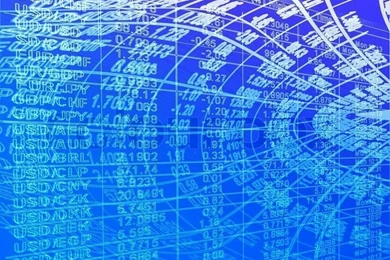 Business Chart Monitor PC Backgrounds Illustration Made Photoshop ...