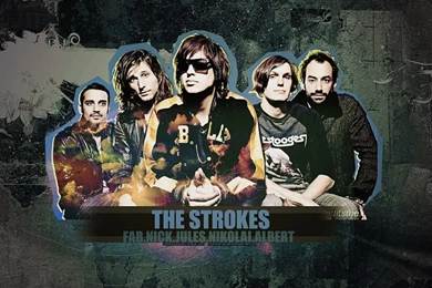 THE STROKES WALLPAPER:: By Purplepunchi On DeviantArt